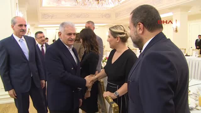 Başbakan Yıldırım, Medya Temsilcileriyle Iftarda Buluştu