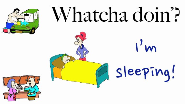 08.Whatcha Doin' - - Set 2. - Easy English Conversation Practice - ESL.