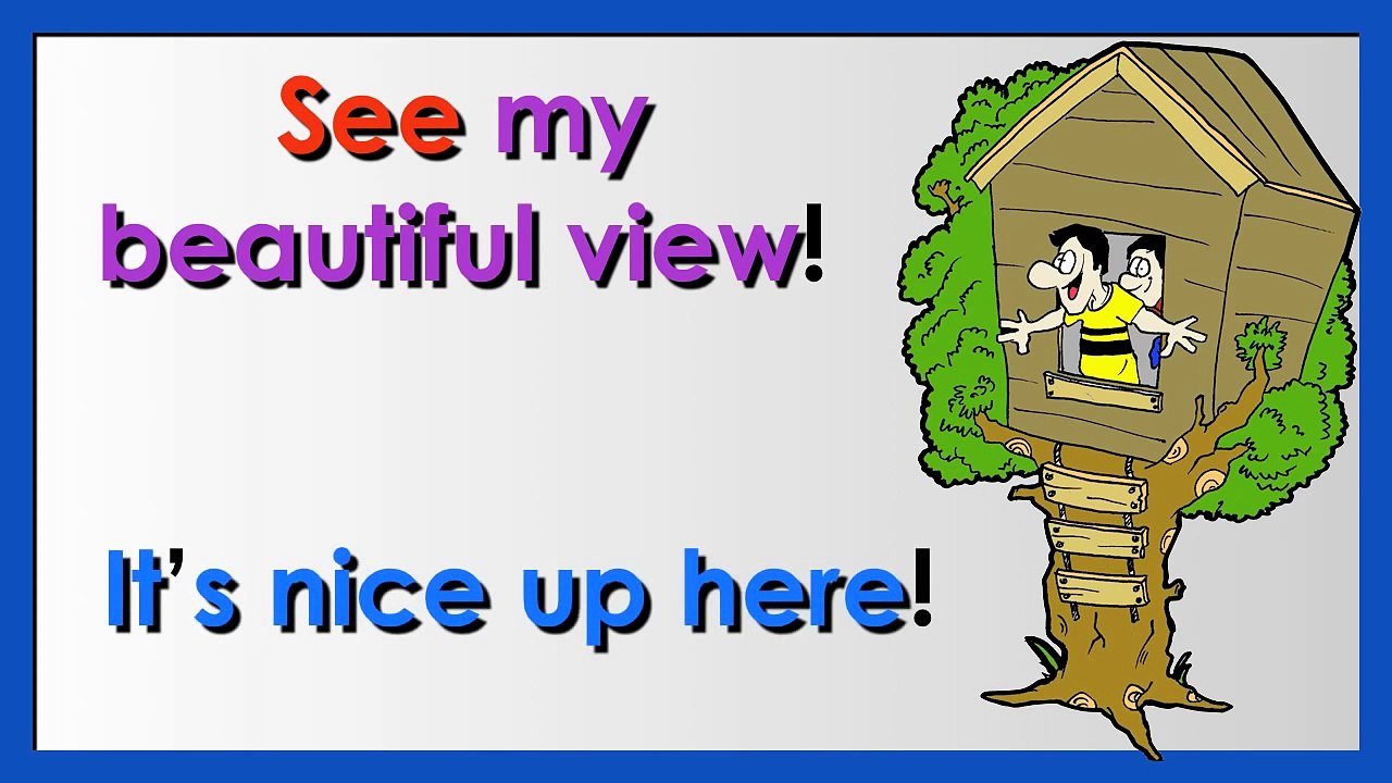 06.See, Look, Watch - Easy English Conversation Practice - ESL.