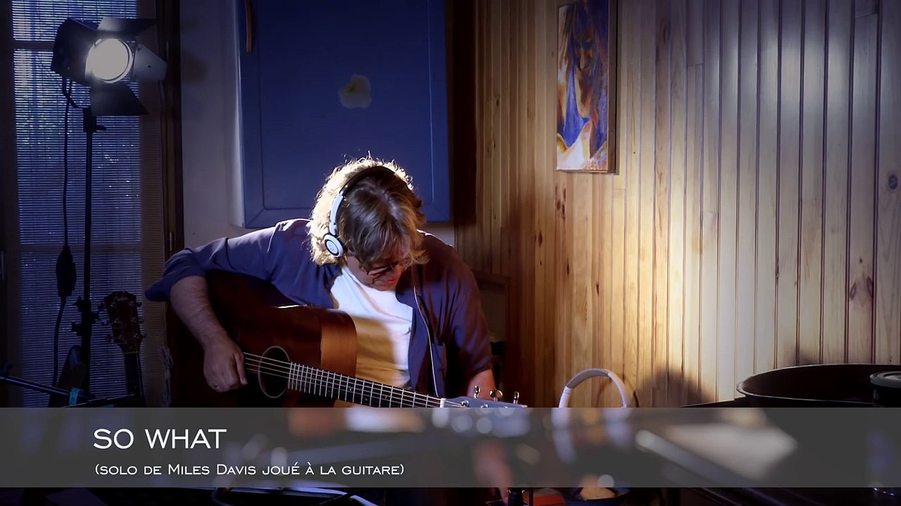 SO WHAT (chorus de Miles Davis joué à la guitare)