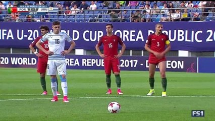2-2 Federico Valverde Penalty Goal HD - Portugal U20 vs Uruguay U20 04.06.2017 HD