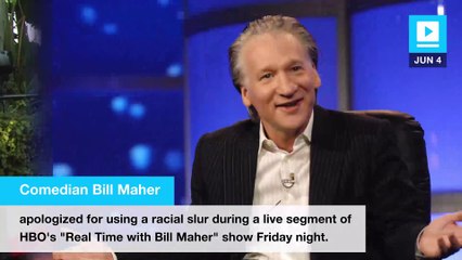 Bill Maher apologizes for using racial slur on HBO's 'Real Time'