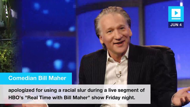 Bill Maher apologizes for using racial slur on HBO's 'Real Time'