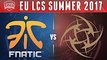 [EU LCS Summer 2017] FNC vs NIP- ALL GAMES Highlights - Week 1 Day 3 - Fnatic vs Ninjas in Pyjamas