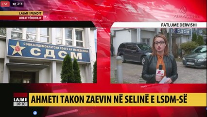 Ahmeti në takim me Zaevin