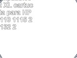 IYD 2PK compatibles con HP 302 XL cartuchos de tinta para HP DeskJet 1110 1115 2130 2132