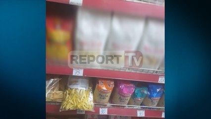 Report TV - Tiranë, në markete shiten lirshëm produkte ushqimore me probleme
