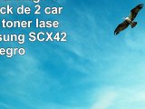 Prestige Cartridge SCX4200  Pack de 2 cartuchos de tóner láser para Samsung SCX4200