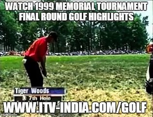 1999 Memorial Tournament final round golf highlights