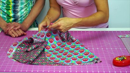 Sew a reversible dress _ tunic FLORA & BETTY