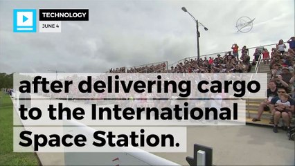 SpaceX launches first-ever cargo aircraft into space