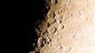 Half Moon (right side lit) super zoom zoom test
