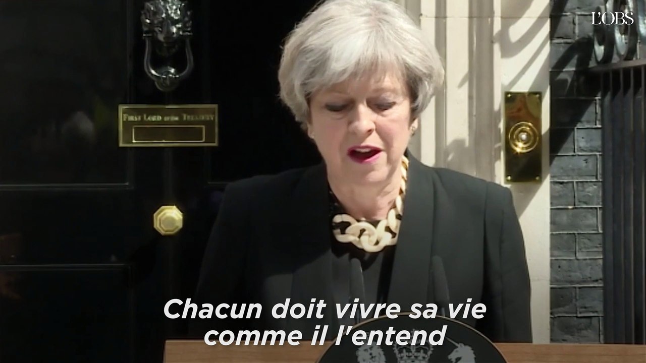 Theresa May sur les attaques de Londres : "Trop, c'est trop !"