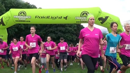 Les départs des 10km d'Echirolles et de l'Echirolloise 2017