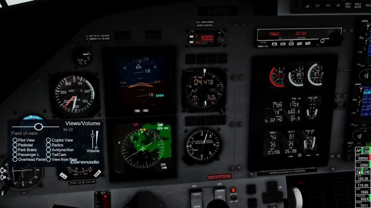 X-Plane11 Stormy Weather