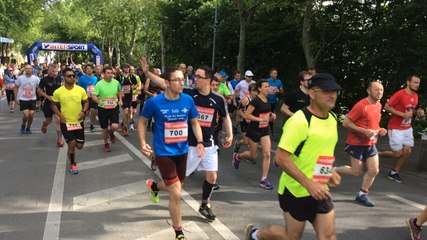 Départ de la 5e édition du Trail d'Auray (16,5 km)