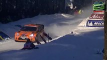 Best of WRC Rally Sweden Crashes & Action