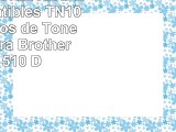 Pack de 2 TONER EXPERTE Compatibles TN1050 Cartuchos de Tóner Láser para Brother DCP1510