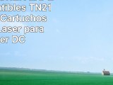 Pack de 2 TONER EXPERTE Compatibles TN2110 TN2120 Cartuchos de Tóner Láser para Brother