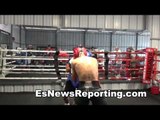 Mikey Garcia Working With Hector Tanajara Jr. Sparring - EsNews boxing