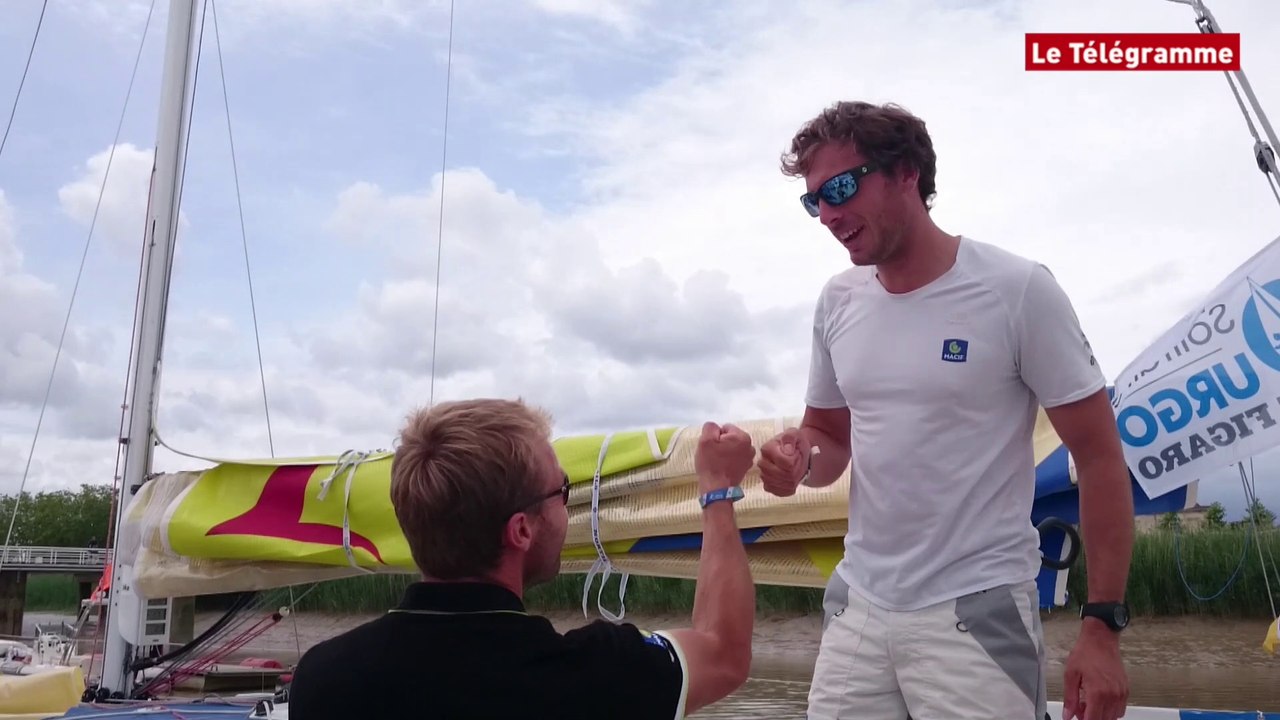 Solitaire Urgo - Le Figaro. Dalin : "Arriver à Gijon avant les autres"