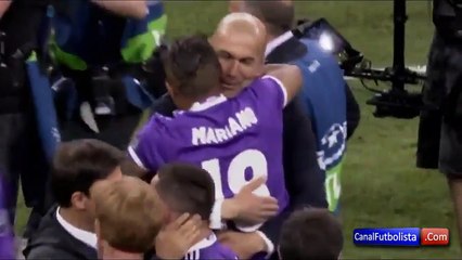 Quand James Rodriguez tente d'éviter Zidane après le sacre !