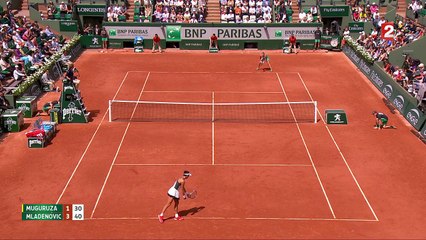 Roland-Garros 2017 : Mladenovic réalise un excellent début de match (1-4)