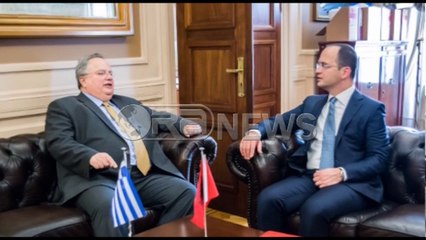 Vizita- Bushati e Kotzias takohen në Athinë, nuk bëjnë deklarata