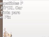 Pack de 5 XL TONER EXPERTE Compatibles PGI570XL  CLI571XL Cartuchos de Tinta para