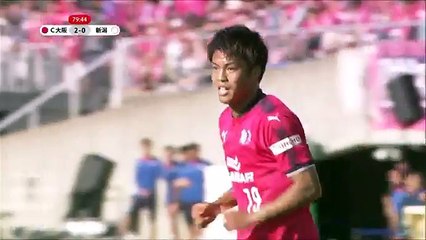 Cerezo Osaka 3:0 Niigata (Japanese J League. 4 June 2017)