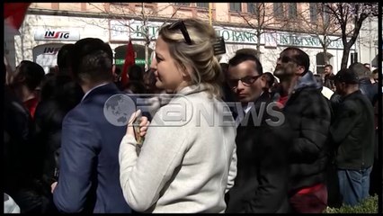 Ora News – Protesta para ambasadës maqedonase në Tiranë