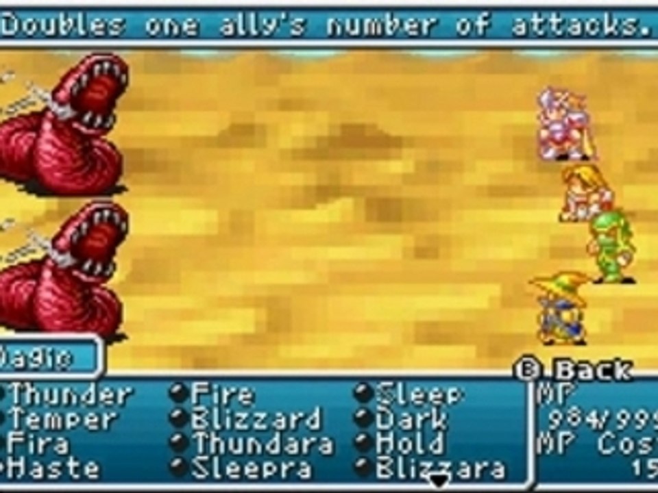 Final Fantasy I: Abyss Worms