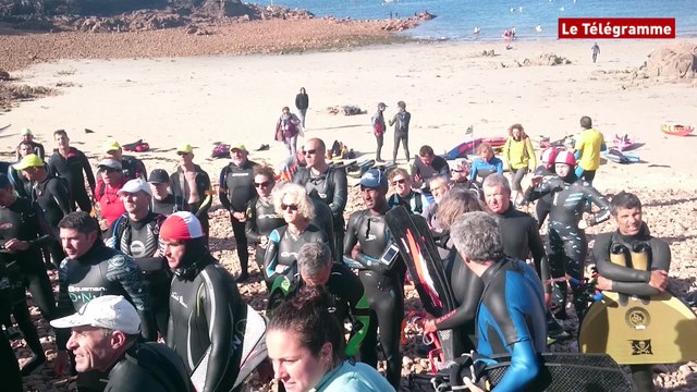 Bréhat. Un tour de l'île sportif