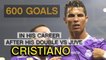 Cristiano Ronaldo reaches 600 career goals