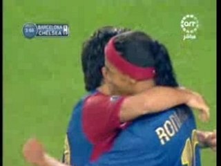 barca  2  vs chelsea  1
