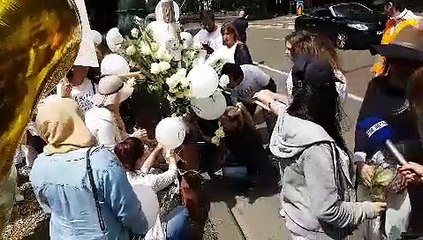 Marche blanche pour Sabrina et Ouassim