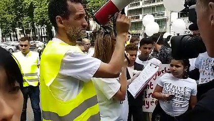 Marche blanche pour Sabrina et Ouassim