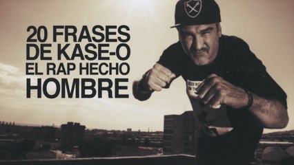 20 Frases de Kase.O,  el rap hecho hombre