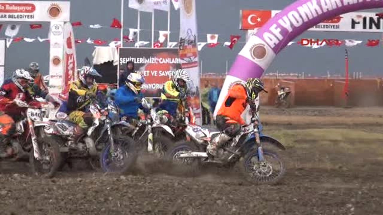 Türkiye Süper Enduro Yarışması Afyonkarahisar'da Yapıldı