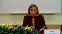 Report TV - Bojkoti i opozitës, Mogherini: Debati zhvillohet në Kuvend
