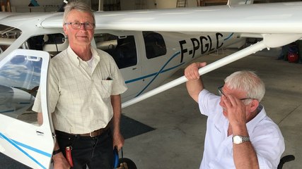 73 ans après, le ranger Klein survole la pointe du Hoc