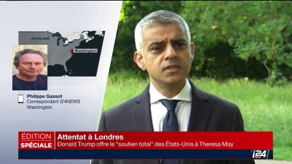 Attentat de Londres: Donald Trump s'en prend au maire de la capitale britannique