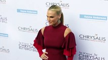 Molly Sims Wows In Red At The Chrysalis Butterfly Ball