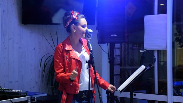 Cécilia Cols au cuit l'eut cru 3 juin 2017 au Grau d'Agde