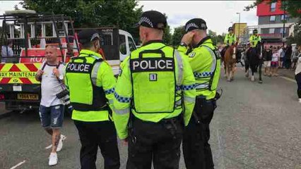 Fuertes medidas de seguridad: ambiente previo al 'One Love Manchester'