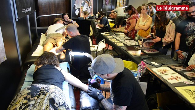 Les artistes du tatouage réunis à Rennes