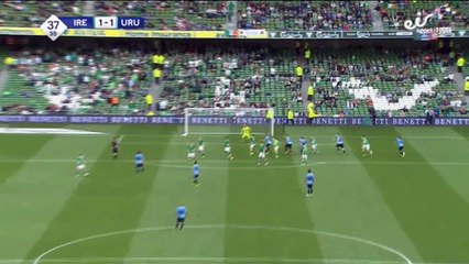 1-1 Jose Gimenez Goal HD - Ireland vs Uruguay 04.06.2017 HD