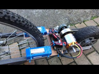 10 kW Electric bicycle pusher project