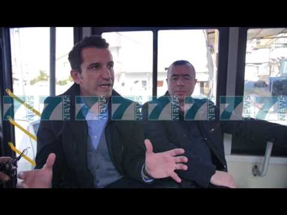 KREU I BASHKISE ERION VELIAJ INAUGURON LINJEN E RE - News, Lajme - Kanali 11