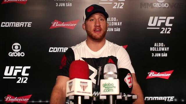 Justin Gaethje not asking for immediate 'money fight' but would take on McGregor in Ireland